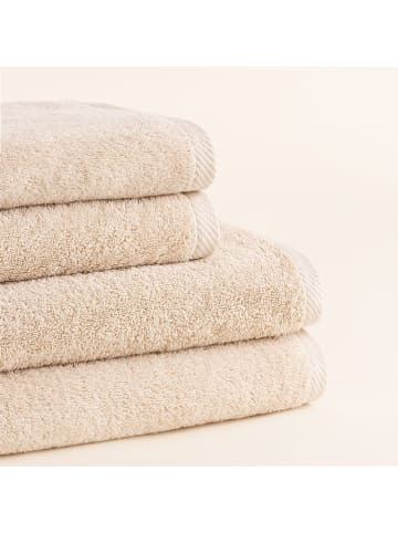 Pierre Cardin 4tlg. Handtuchset "Serenity" in Creme