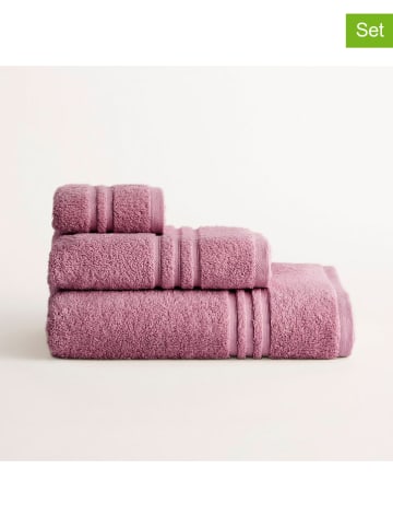 Pierre Cardin 4tlg. Handtuchset "Premium" in Rosa