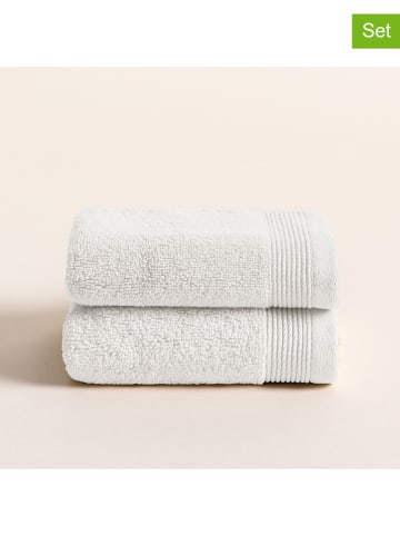 Pierre Cardin Ręczniki (2 szt.) "Harmony" w kolorze białym dla gości