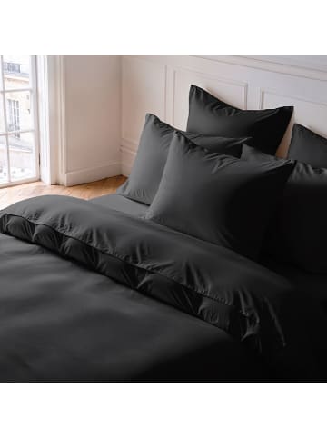 Pierre Cardin Perkalowa poszewka w kolorze antracytowym na poduszkę