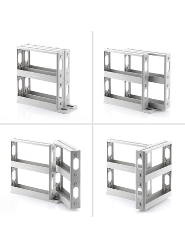 InnovaGoods Gewürzregal in Grau