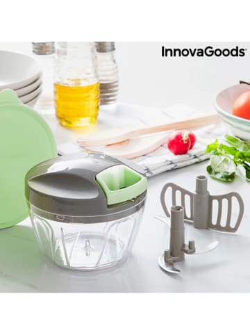 InnovaGoods Mini-hakmolen grijs - (L)9,5 x Ø 12,5 cm