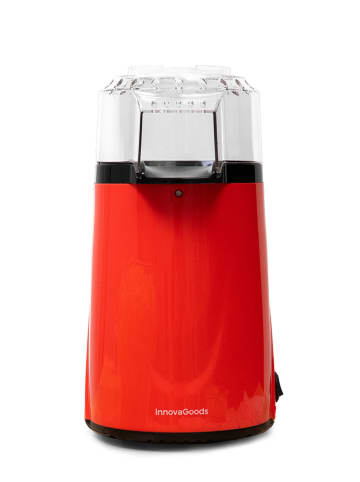 InnovaGoods Hetelulcht popcornmachine rood - (B)14,5 x (H)26 x (D)15 cm