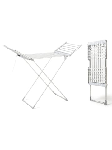 InnovaGoods Elektrischer Wäscheständer in Grau - (B)148 x (H)112 x (T)54 cm