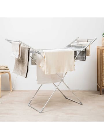 InnovaGoods Elektryczna suszarka w kolorze szarym na pranie - 148 x 112 x 54 cm