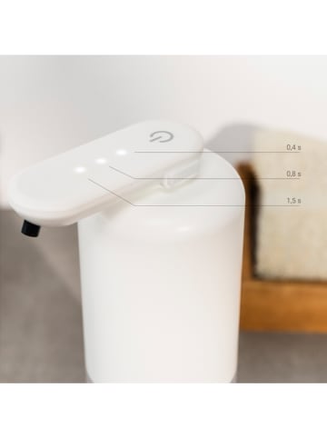 InnovaGoods Sensor-Seifenspender in Weiß/ Transparent - 350 ml