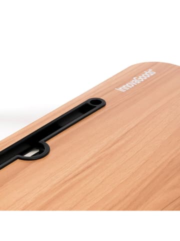 InnovaGoods Bijzettafel lichtbruin - (B)60 x (H)27 x (D)40 cm