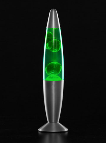 InnovaGoods Dekoleuchte in Silber/ Grün - (H)34 x Ø 8,5 cm