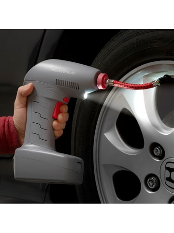 InnovaGoods Sprężarka powietrza w kolorze szarym - 18 x 25 x 8 cm