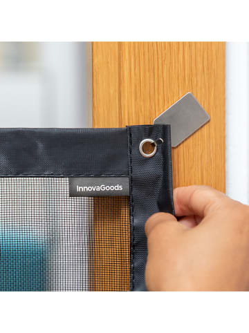 sin marca Haustiersicherheitsnetz in Schwarz - (B)112 x (H)73 cm