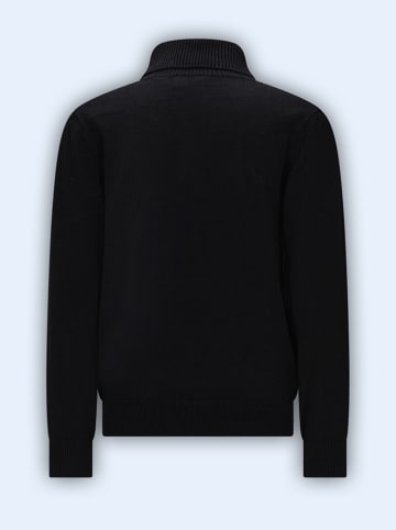 Tygo & Vito Rollkragenpullover "Clint" in Schwarz