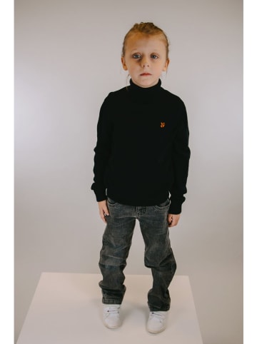 Tygo & Vito Rollkragenpullover "Clint" in Schwarz