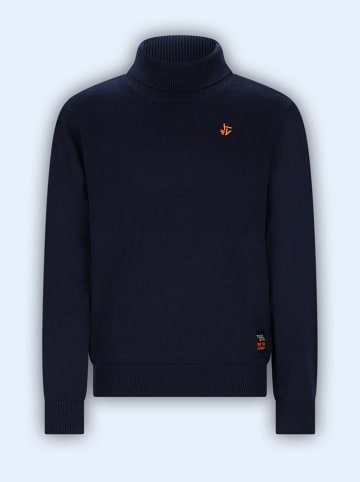 Tygo & Vito Rollkragenpullover "Clint" in Dunkelblau