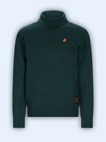 Tygo & Vito Rollkragenpullover "Clint" in Grün
