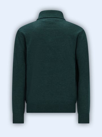 Tygo & Vito Rollkragenpullover "Clint" in Grün