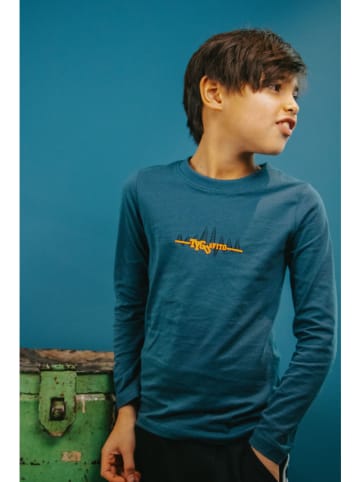 Tygo & Vito Longsleeve "Mees" in Blau