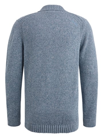 CAST IRON Cardigan in Blau