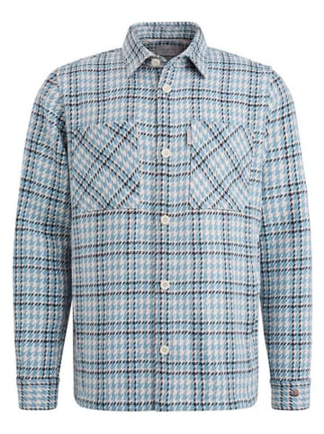 CAST IRON Blouse - regular fit - lichtblauw