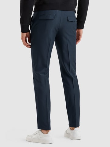 CAST IRON Chinobroek donkerblauw