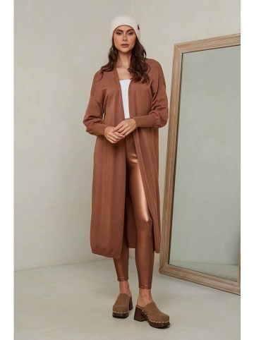 Joséfine Longcardigan "Heviz" in Camel