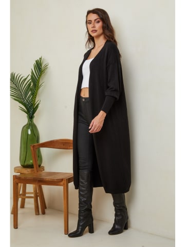 Joséfine Longcardigan "Heviz" in Schwarz