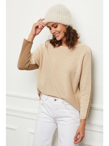 Joséfine Trui "Aladin" beige/lichtbruin