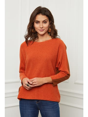 Joséfine Trui "Aladin" oranje/bruin