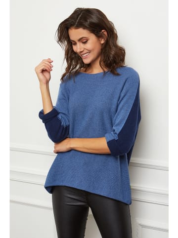 Joséfine Pullover "Aladin" in Blau/ Dunkelblau