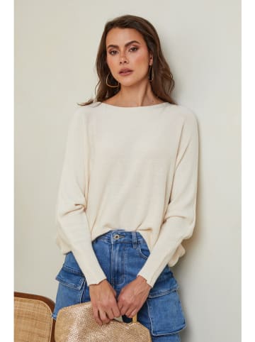 Joséfine Pullover "Hajos" in Creme