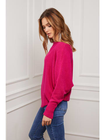 So Cachemire Pullover "Jackson" in Fuchsia