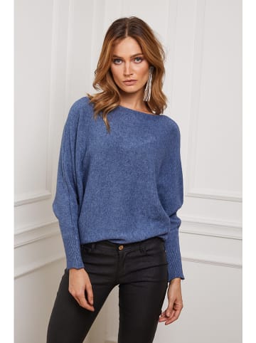 So Cachemire Pullover "Jackson" in Blau