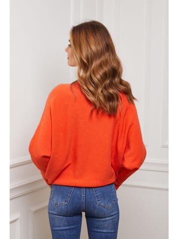 So Cachemire Trui "Jackson" oranje