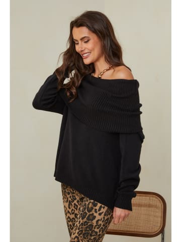 So Cachemire Sweter "Kaba" w kolorze czarnym