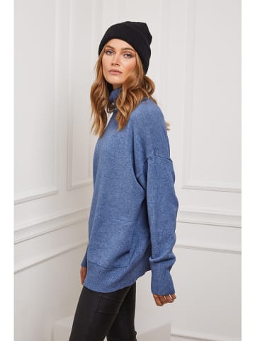 So Cachemire Coltrui "Kaboul" blauw