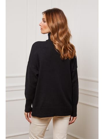 So Cachemire Rollkragenpullover "Kaboul" in Schwarz