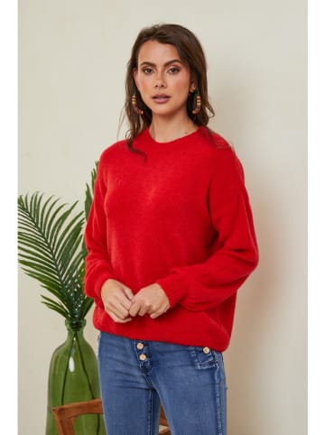 Joséfine Pullover "Letenye" in Rot