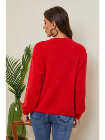 Joséfine Pullover "Letenye" in Rot
