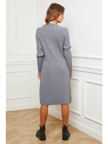 Joséfine Jurk "Garcy" grijs