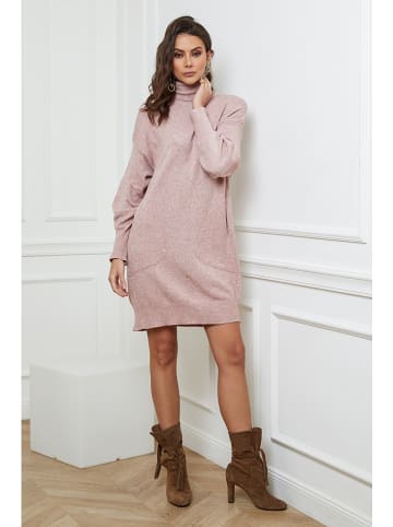 Joséfine Gebreide jurk "Warren" lichtroze