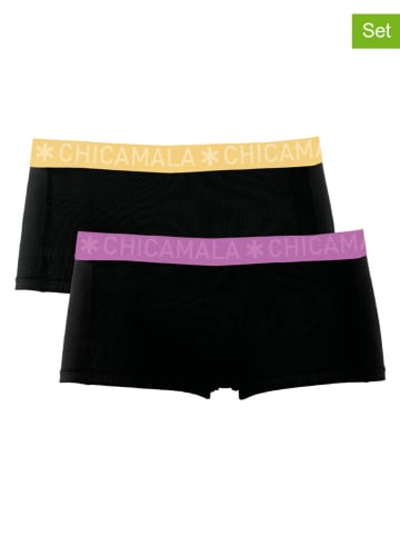 Muchachomalo 2-delige set: boxershorts zwart