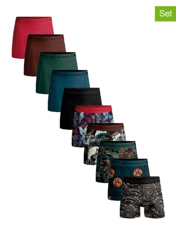 Muchachomalo 10er-Set: Boxershorts in Bunt