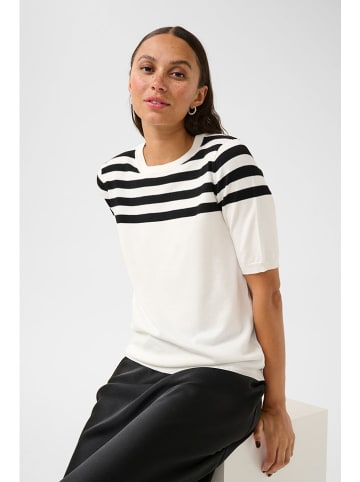 Kaffe Pullover in Creme