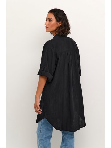 Kaffe Lange blouse zwart