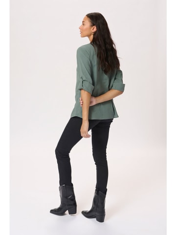 Kaffe Bluzka w kolorze turkusowym