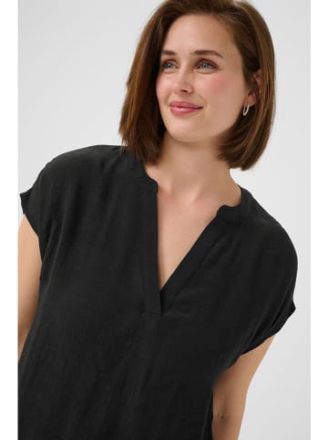 Kaffe Bluse in Schwarz