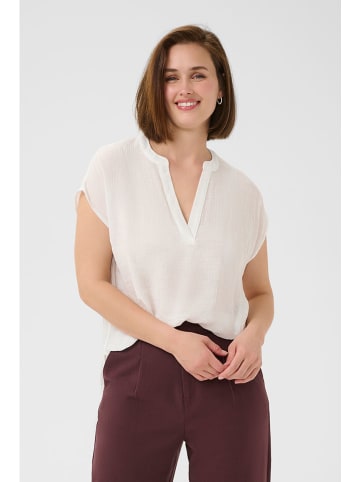 Kaffe Bluse in Weiß