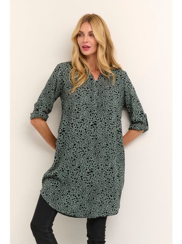 Kaffe Kleid in Grün