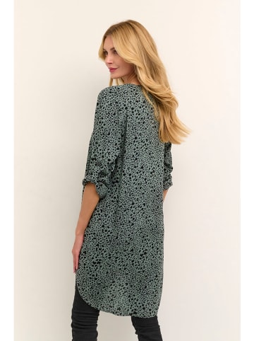 Kaffe Kleid in Grün
