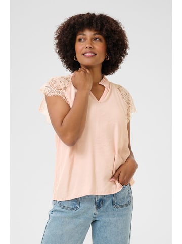 Cream Bluse "Nola" in Rosa