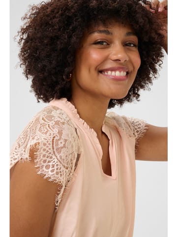 Cream Bluse "Nola" in Rosa